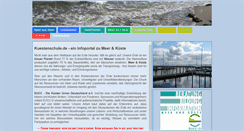 Desktop Screenshot of kuestenschule.de